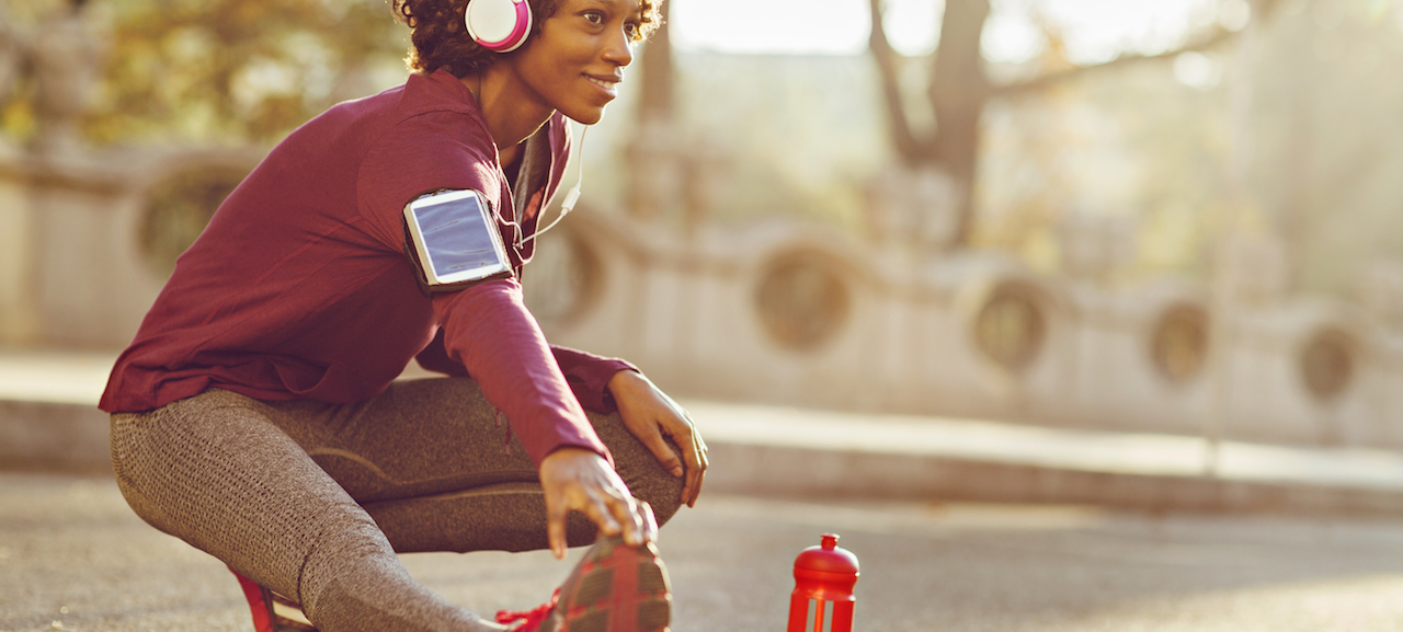 Want to get fit? Pump up the volume