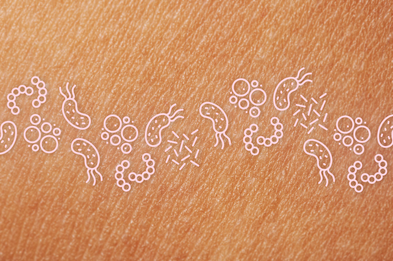 These good bacteria live on your skin