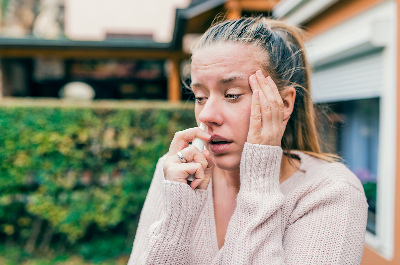 How to treat a post-nasal drip.